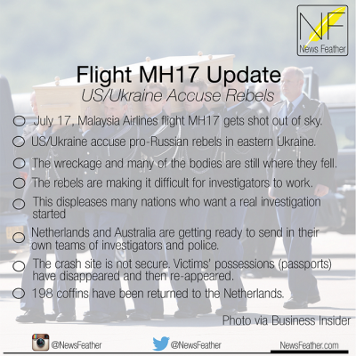 Flight MH17 Update