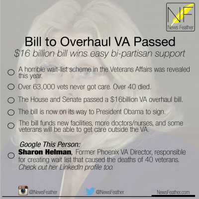 $!6 billion veterans affairs bill passes house and senate