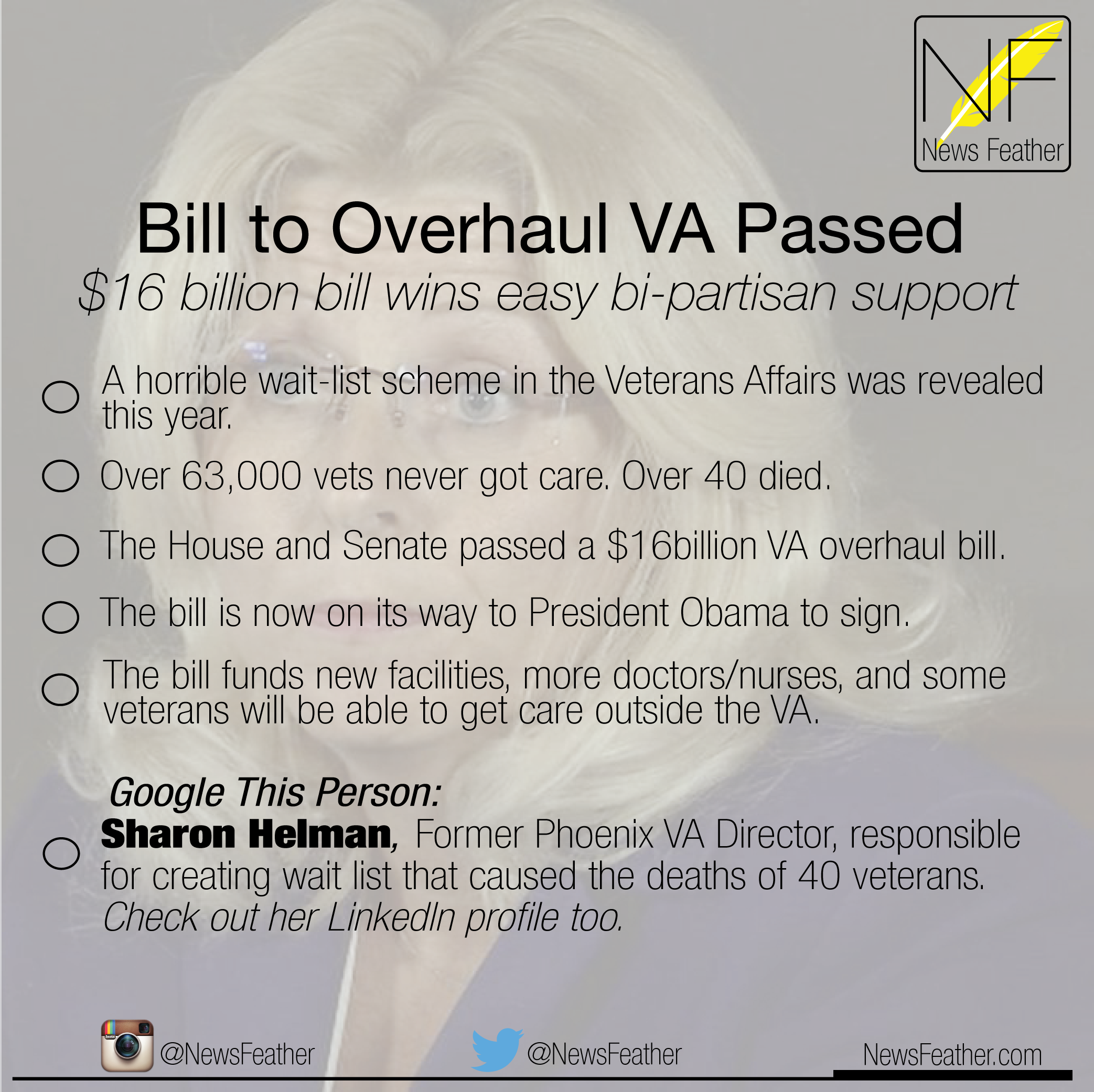 Veterans Affairs Overhaul Bill Passed