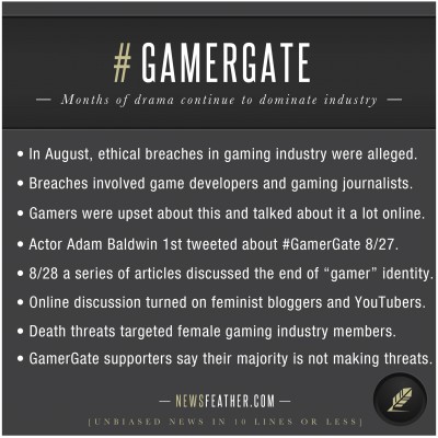 GamerGate spiraled out of a gaming journalism ethics scandal.