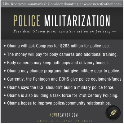 Obama is asking congress for $232 million for police body cameras and additional training.